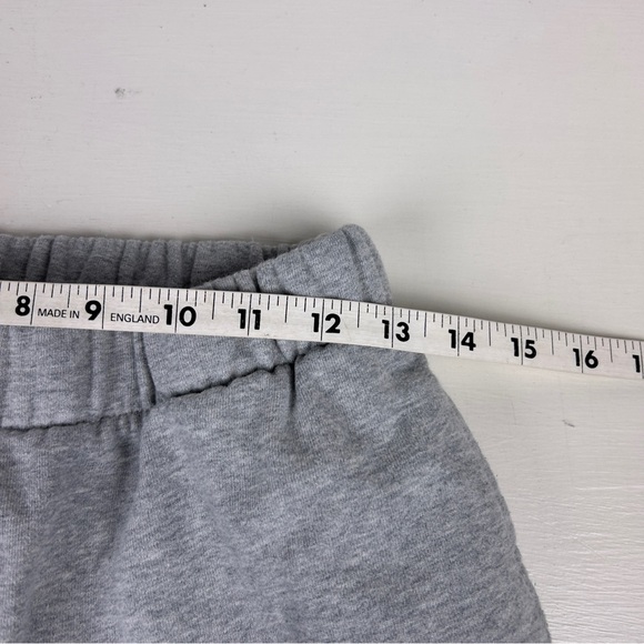 Brandy Melville John Galt Sweatpants Fleece Gray One Size Striped - Picture 6 of 8